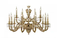 Люстра подвесная Estrada E 1.1.15.600 G Dio D'Arte без плафона на 15 ламп, основание золотое в стиле современный Люстра подвесная Estrada E 1.1.15.600 G Dio D'Arte без плафона на 15 ламп, основание золотое в стиле современный